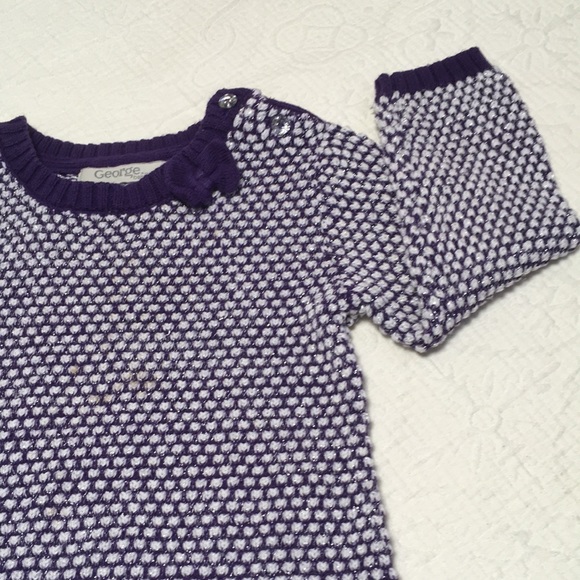 18-24m (5/$20) Knit Holiday Dress by George - Picture 5 of 13